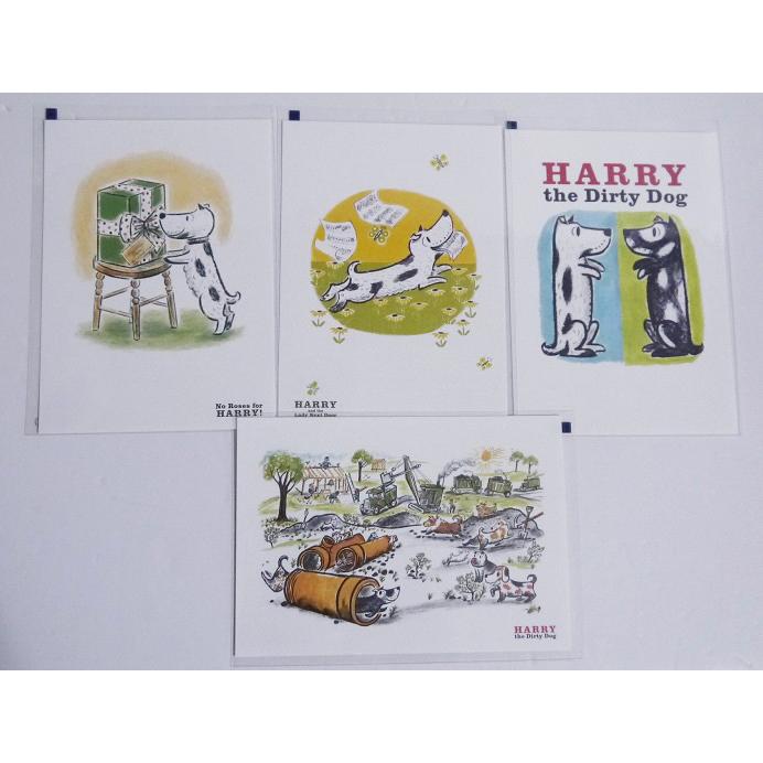 どろんこハリー ポストカード：4枚セット』 : くうねる堂 - 通販