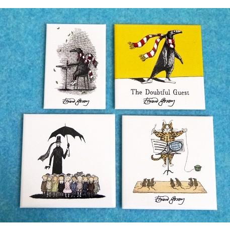 エドワード・ゴーリーのマグネット：4種セット』 : くうねる堂 - 通販