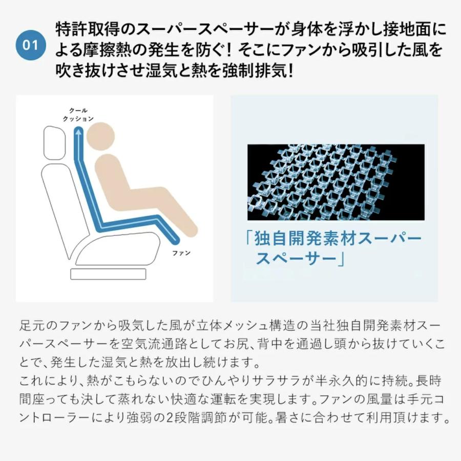 空調服 クールクッション 空調カーシート クール クッション クーラー