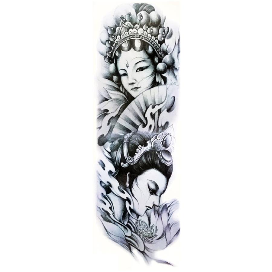 タトゥーシール 大判 女性 花 腕 リアル 刺青 : Kufa - 通販 - Yahoo