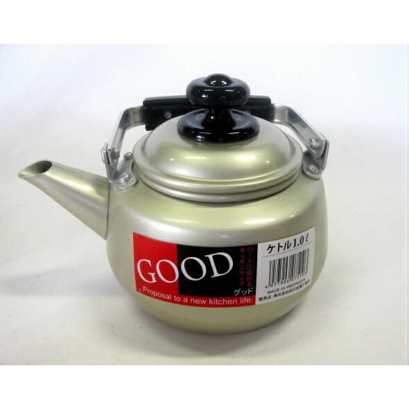 前川金属工業所 昔懐かしの グッドケトル 2L やかん 前川金属 宝こづち
