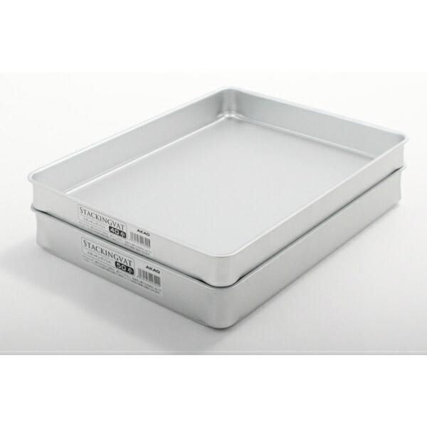 アカオアルミ アルミ バット スタッキングバット 40 大 日本製 アカオ