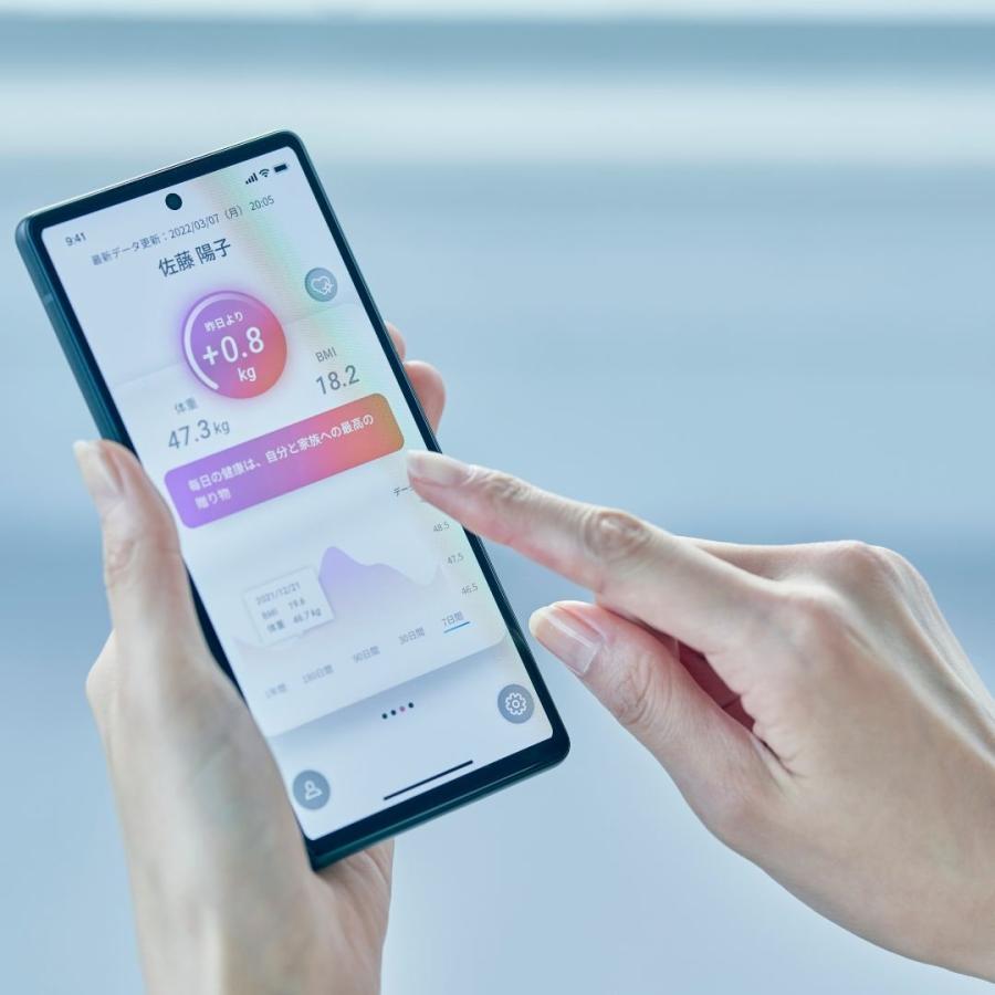 イッシン issin スマートバスマット 体組成計モデル 5092170 体重計
