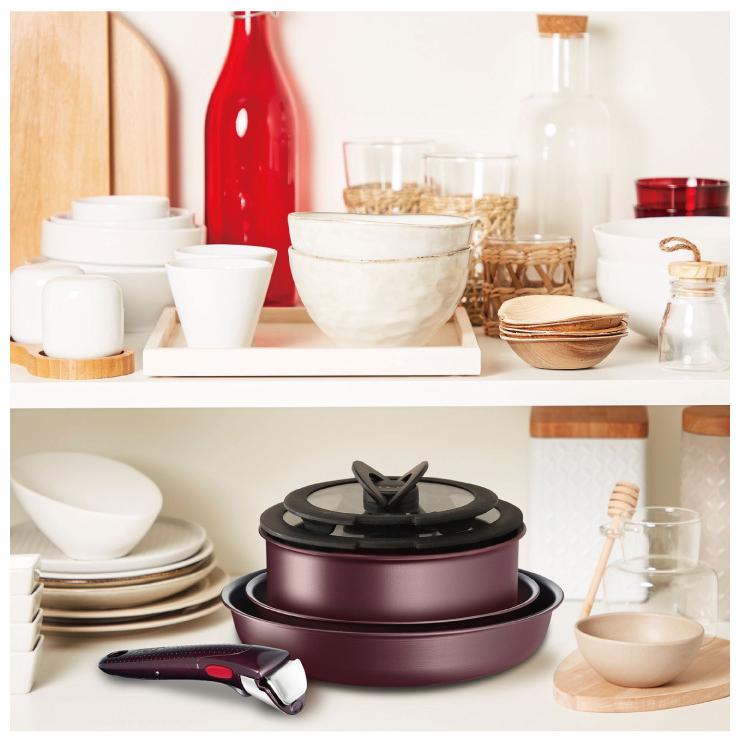 インジニオ・ネオ 爆買 ティファール 鍋 フライパン セット IHマロン