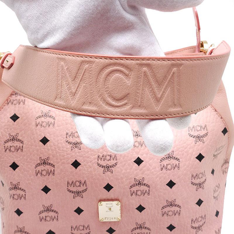 エムシーエム MCM ホーボーバッグ ワンショルダーバッグ ピンク