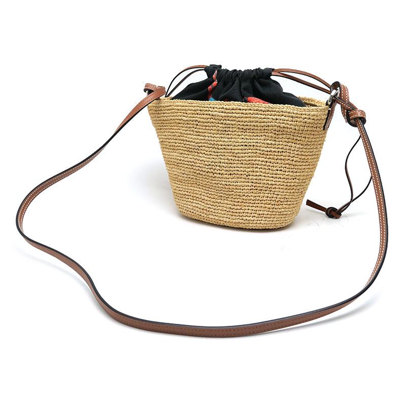 LOEWE（ロエベ） アナグラムポシェット バスケットバッグ かごバッグ
