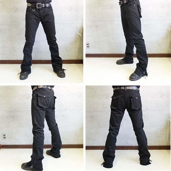 SKULL FLIGHT（スカルフライト） SS PANTSType2 キルティングポケット