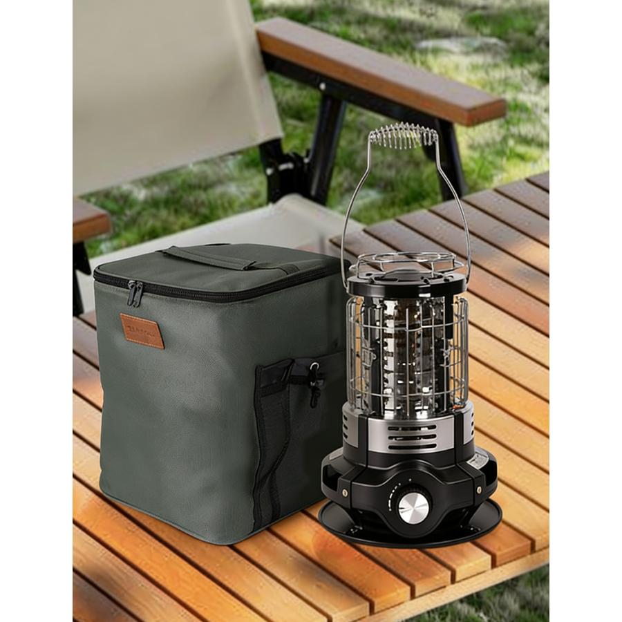 カセットガスストーブ 小型 軽量 アウトドアヒーター 防寒 省エネ 節電