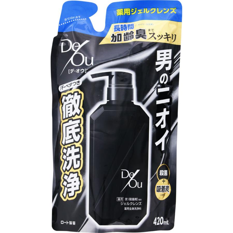 デ・オウ ロート製薬 薬用クレンジングウォッシュ つめかえ用 (420mL