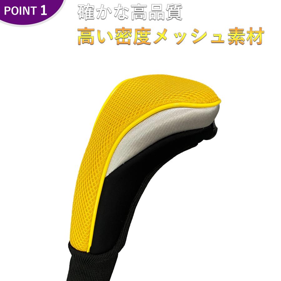 ヘッドカバー セット ドライバー ユーティリティ フェアウェイウッド