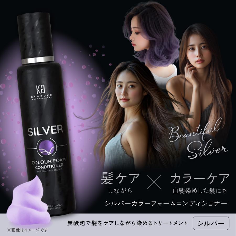 KYOGOKU PROFESSIONAL 公式 25%OFF 【 KYOGOKU シルバーカラーフォーム