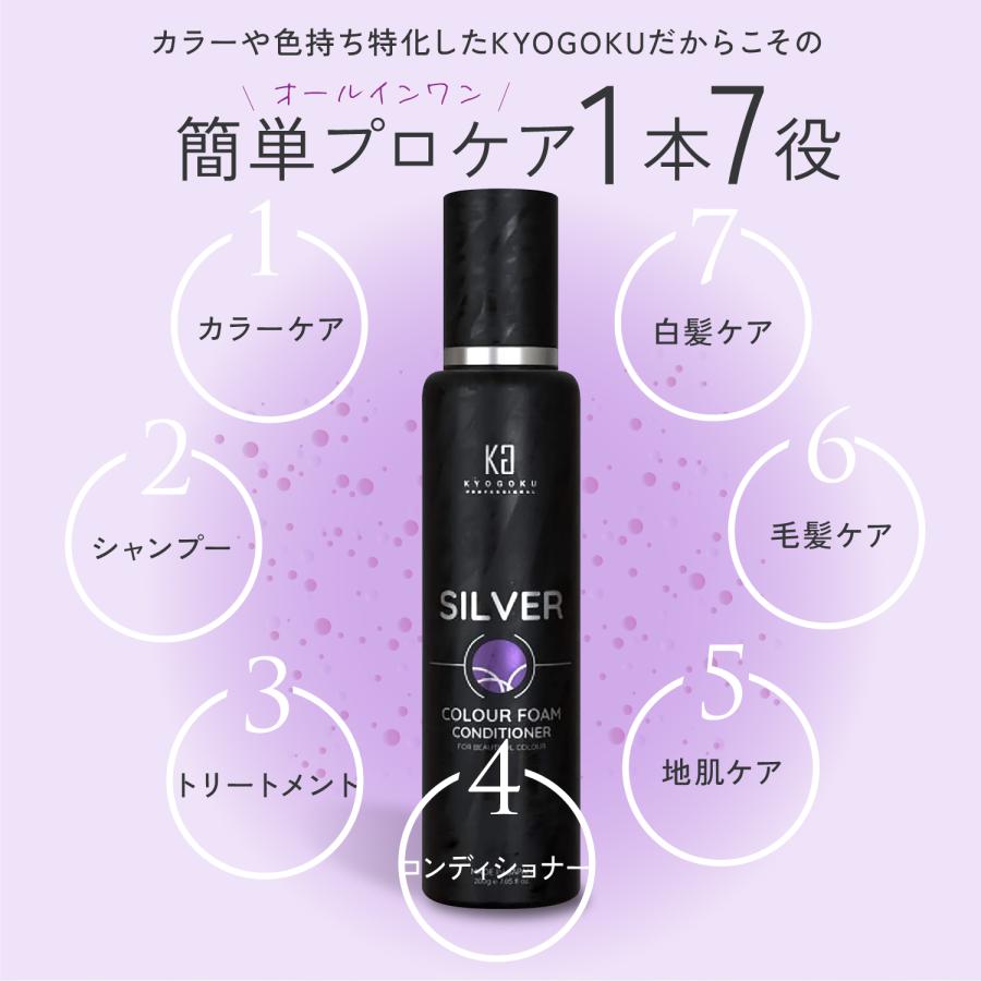 KYOGOKU PROFESSIONAL 公式 25%OFF 【 KYOGOKU シルバーカラーフォーム