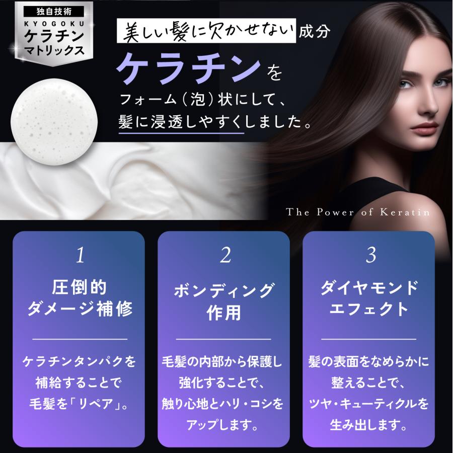 KYOGOKU PROFESSIONAL 公式 【 KYOGOKU ケラチンフォーム 】 ケラチン