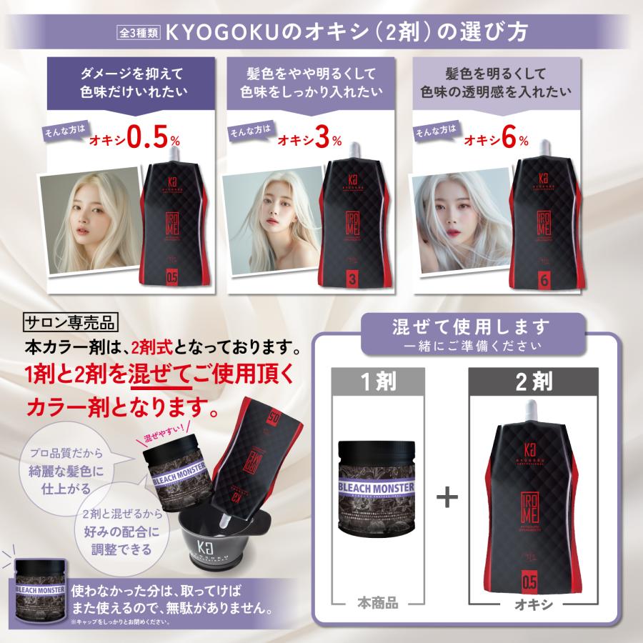 KYOGOKU PROFESSIONAL 公式 20%OFF 【 KYOGOKU ブリーチモンスター