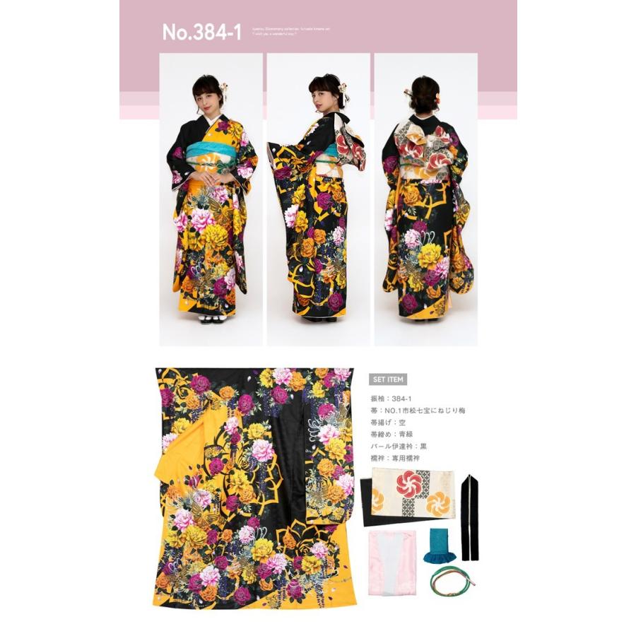 H.L（アッシュ・エル） (振袖6点セット 絵羽)成人式 振袖 着物 セット