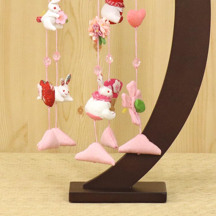 つるし雛 つるし飾り 吊るし雛 高さ49cm 前後 ちりめん ミニサイズ