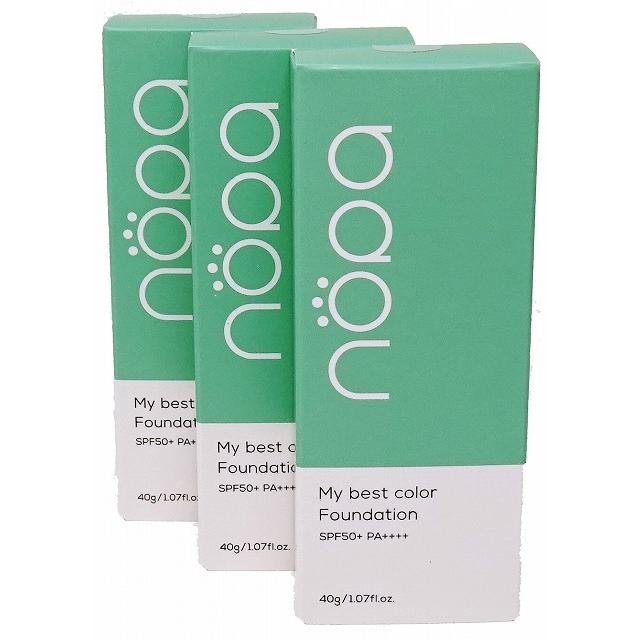 nopa (ノパ) マイベスト カラーファンデーション 40g×3個 : 今日美人