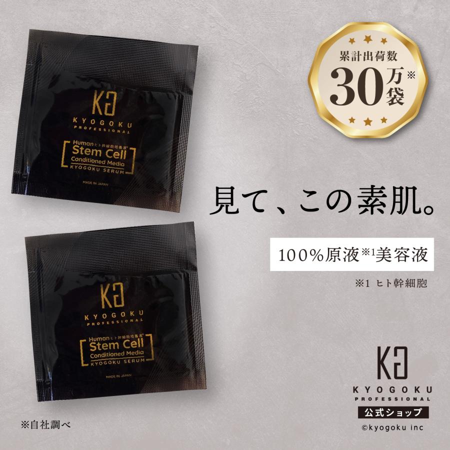 KYOGOKU PROFESSIONAL 公式 【 KYOGOKU ヒト幹細胞導入美容液 】 美容