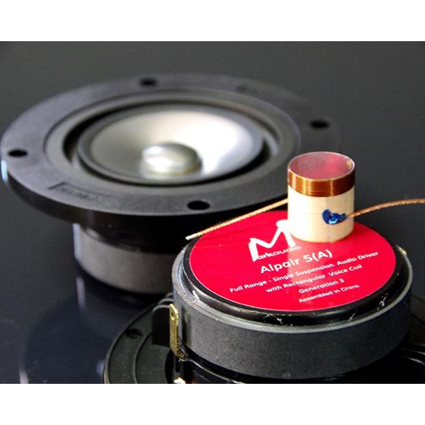 Alpair5v3SS Gold 8cmフルレンジスピーカー (2本ペア)△航空便不可