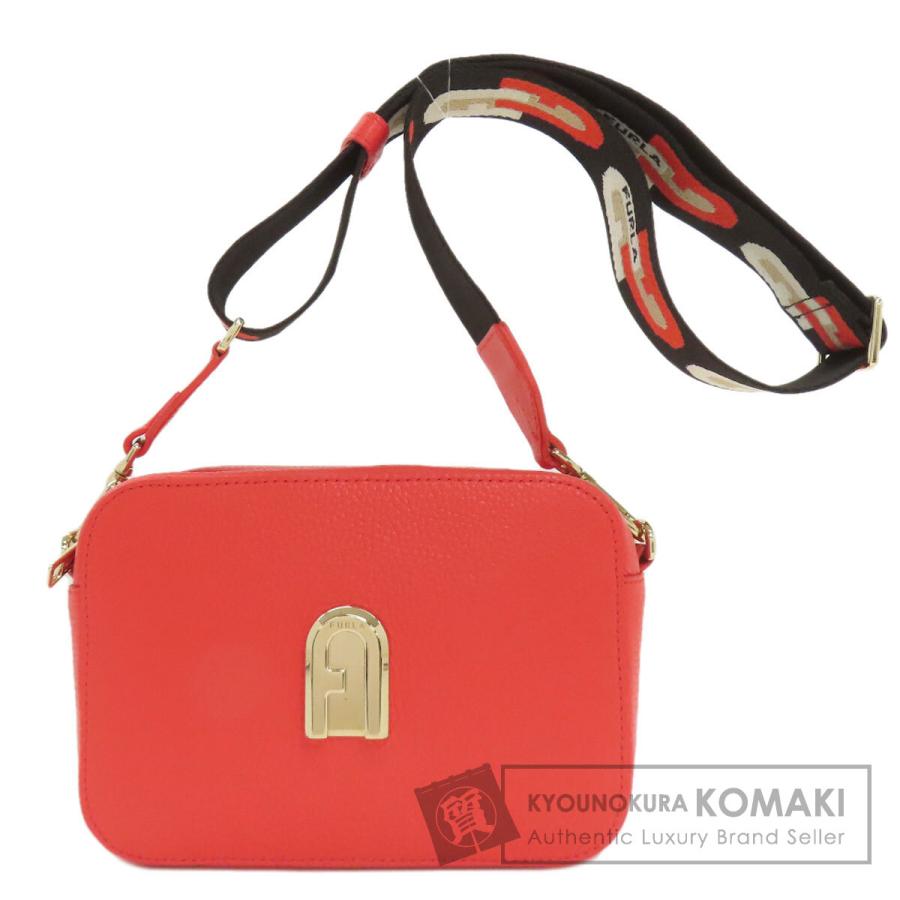 FURLA（フルラ） アーチロゴ ショルダーバッグ レザー レディース 中古