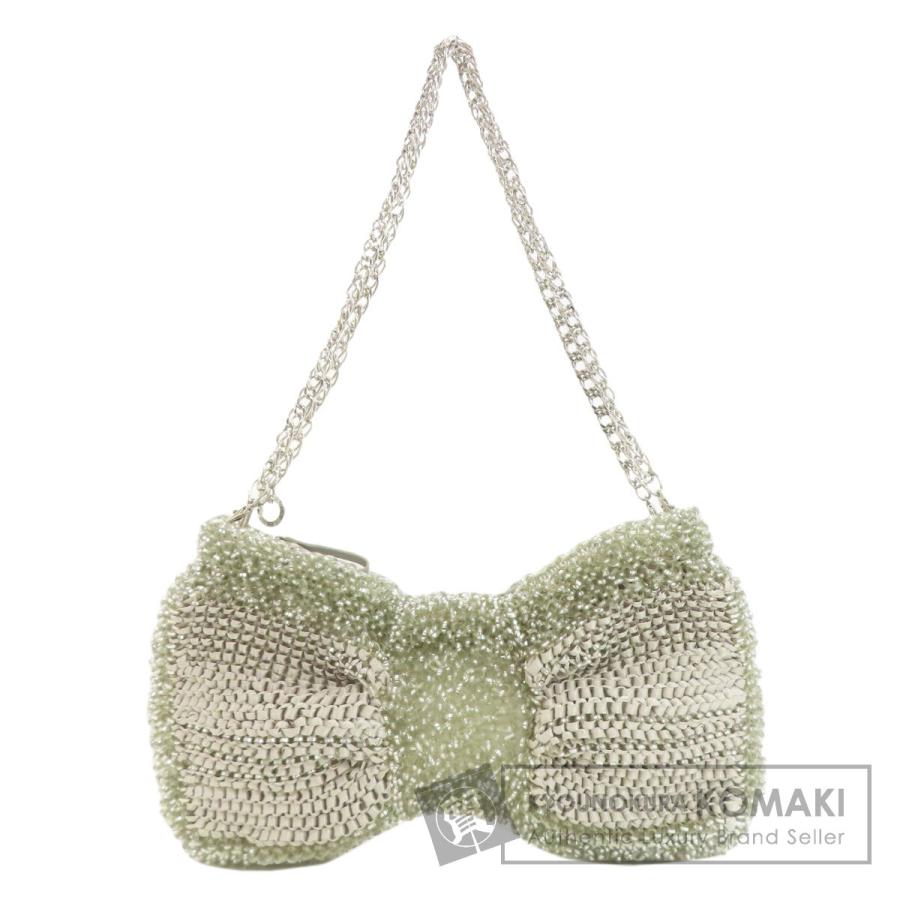 ANTEPRIMA（アンテプリマ） ワイヤーバッグ リボン ハンドバッグ PVC