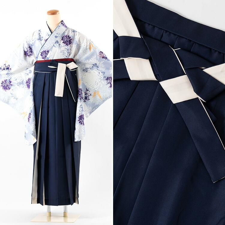 単品】 バイカラー袴 (切替え袴) 選べる9色 女性用行燈袴 選べる5