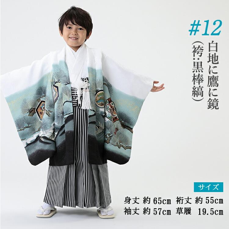 七五三 着物 5歳 羽織袴セット 男の子 10点フルセット 着付け