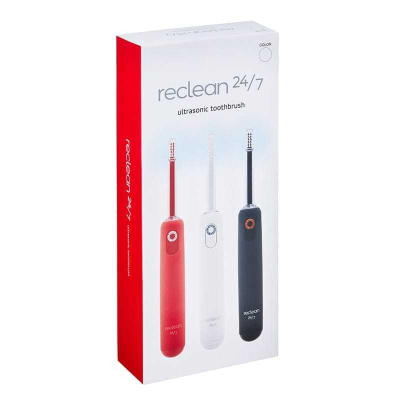 伊藤超短波 パルス式超音波歯ブラシ reclean 24/7（リクリーン）電動