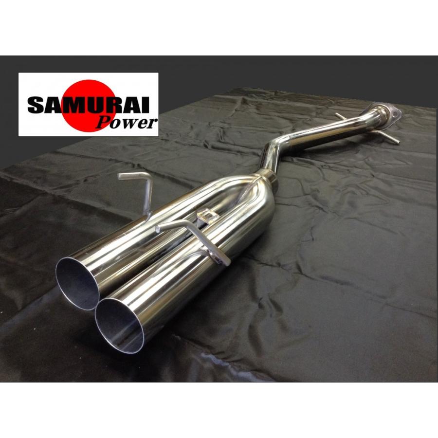 SXE・GXE10 アルテッツァ 直管デュアル出しマフラー SAMURAI POWER