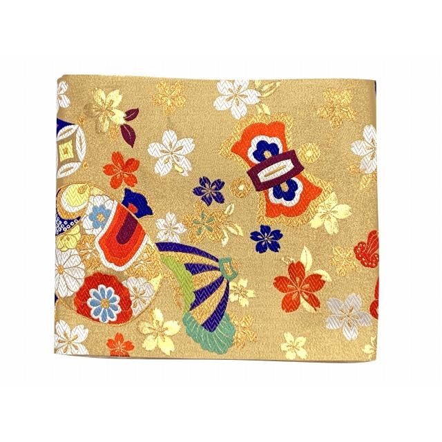 京都室町st. 西陣織 袋帯 正絹 こども・ジュニア用 日本製 全通の