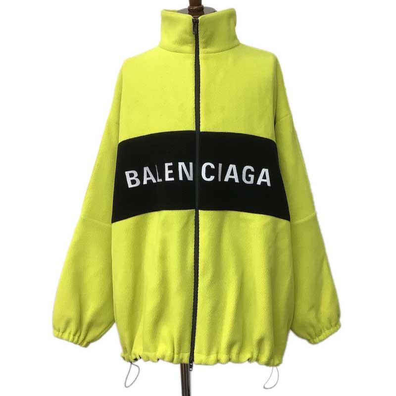 BALENCIAGA バレンシアガ ジャケット ウール ナイロン イエロー