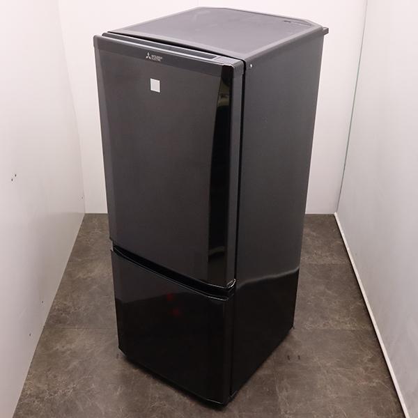名古屋市内優先】三菱 2020年MR-P15EE-KK1 冷蔵庫 ブラック 名古屋市内