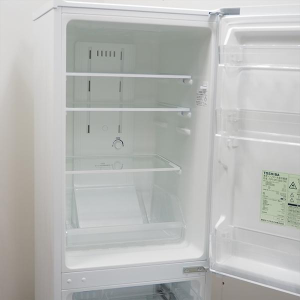 TOSHIBA（東芝） 新生活応援 中古 冷蔵庫 一人暮らし 153L ボトム