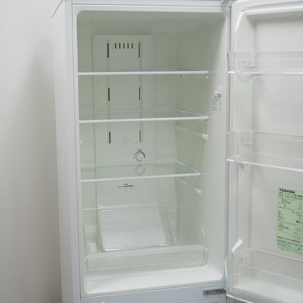 GR-P17BS(K) 東芝ノンフロン冷凍冷蔵庫170L 単身用の中では大きめ GR