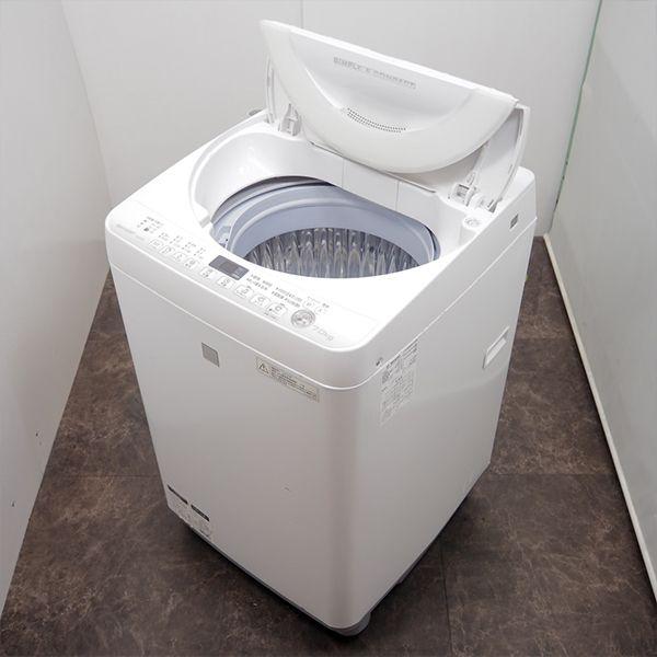 SHARP（シャープ） 爆買 中古 洗濯機 2~3人分 7.0kg コンパクト 予約
