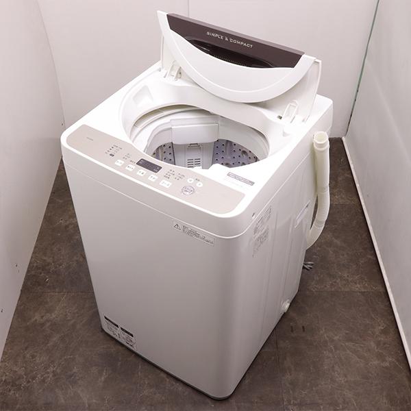 SHARP（シャープ） 中古 洗濯機 一人暮らし 4.5kg 風乾燥 送料込み ES