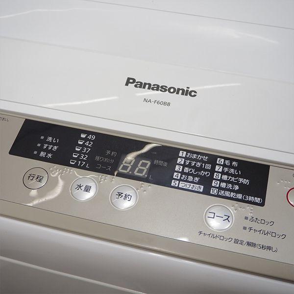Panasonic（パナソニック） 中古 SB-NAF60B8 洗濯機 6.0kg Panasonic