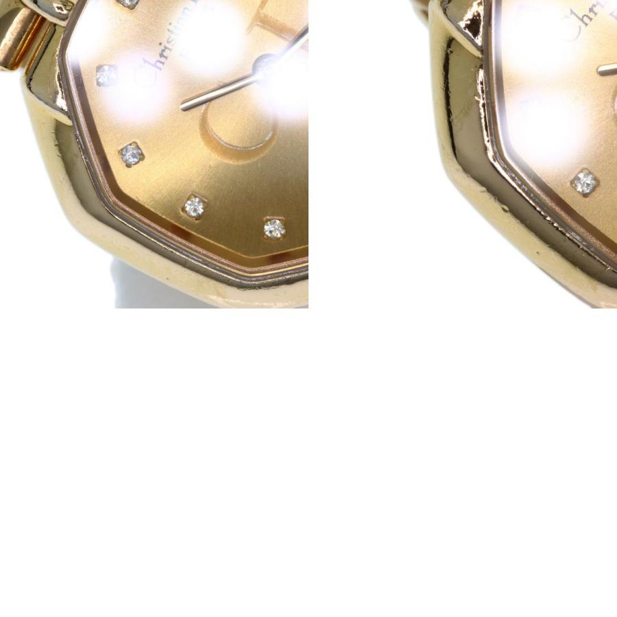 CHRISTIAN DIOR クリスチャンディオール D48-153 オクタゴン 腕時計 GP