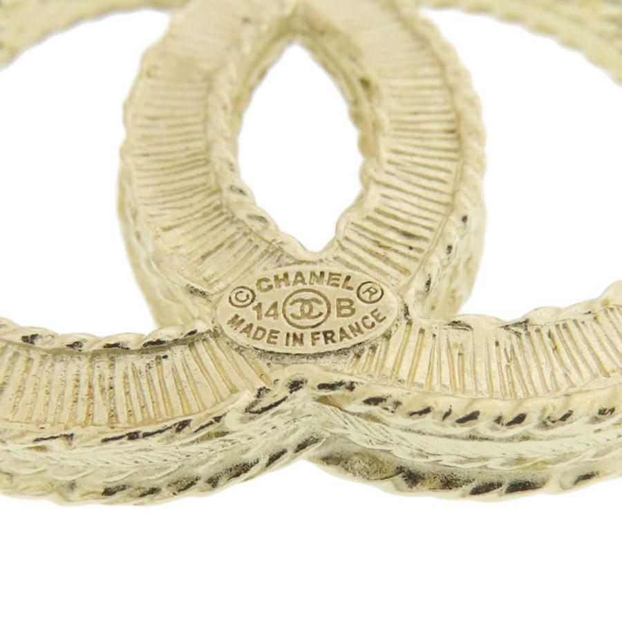CHANEL（シャネル） ココマーク フェイクパール ブローチ 金属製