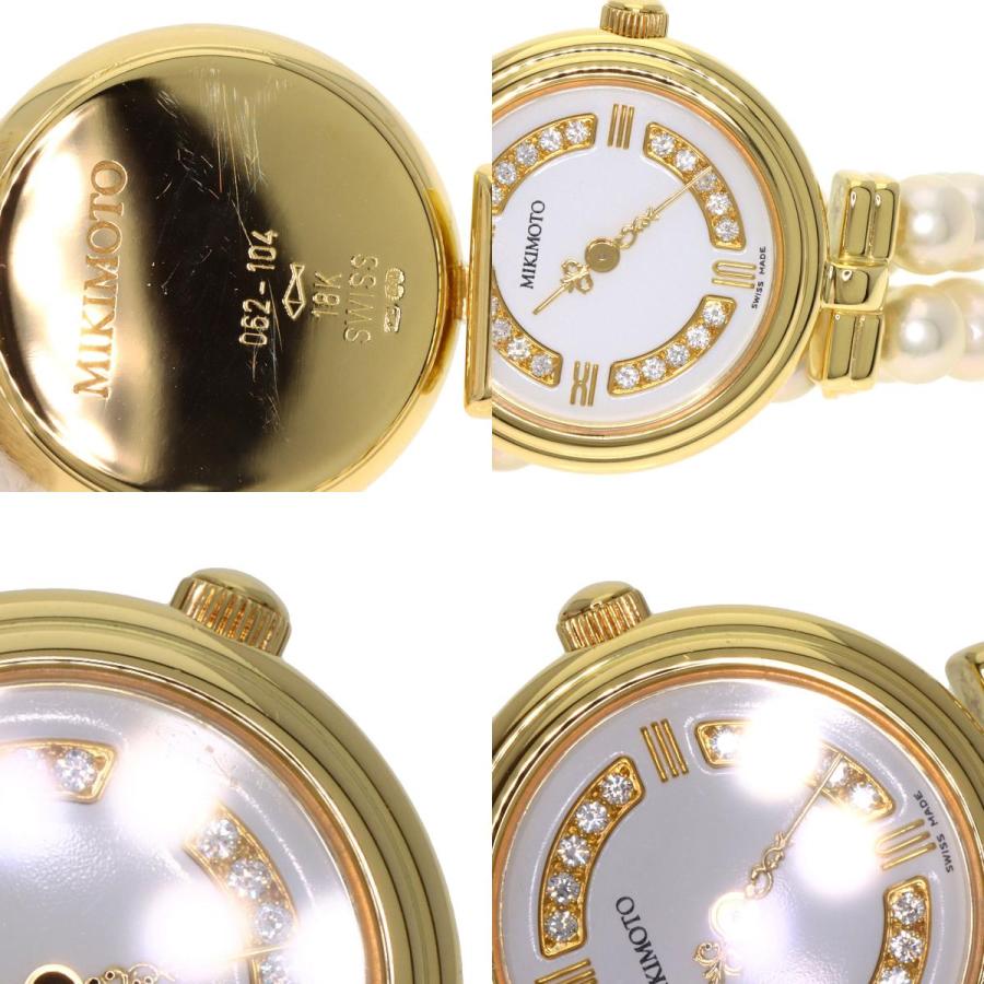 MIKIMOTO（ミキモト） 062-104 パールウォッチ ダイヤモンド 腕時計