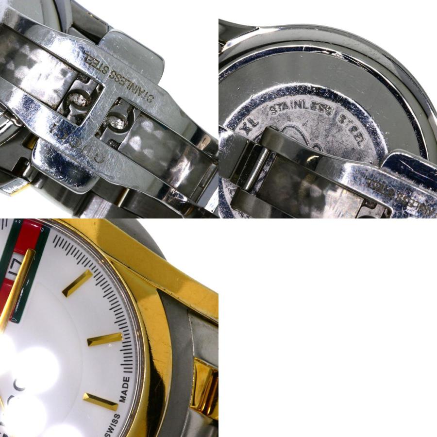 GUCCI（グッチ） 5500XL ラウンドフェイス 腕時計 ステンレススチール