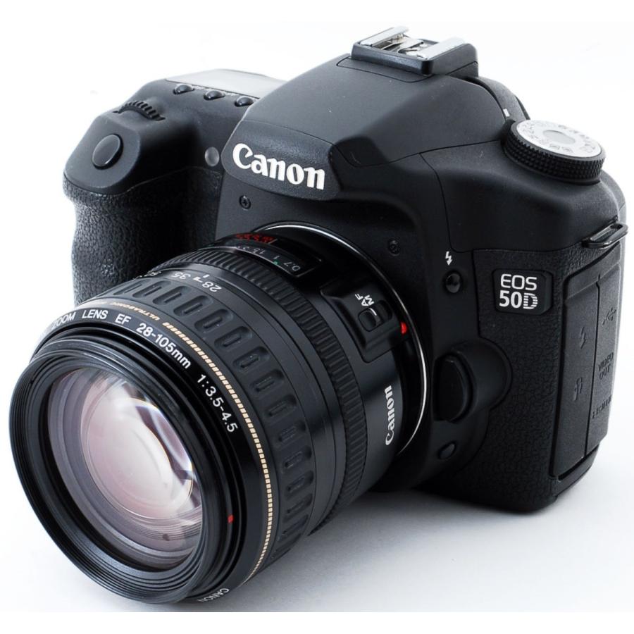 EOS 50D キヤノン デジタル一眼 CANON レンズキット 中古 新品メモリー