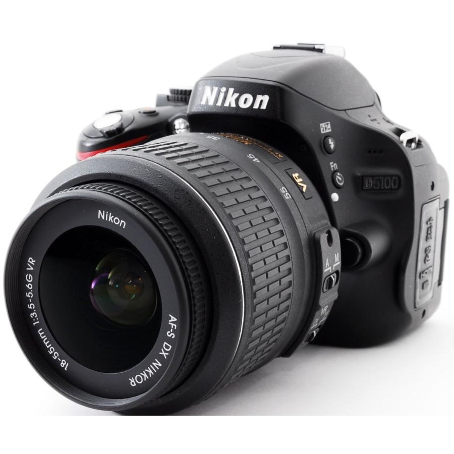 ニコン（Nikon） デジタル一眼 Nikon D5100 レンズキット 中古 新品SD