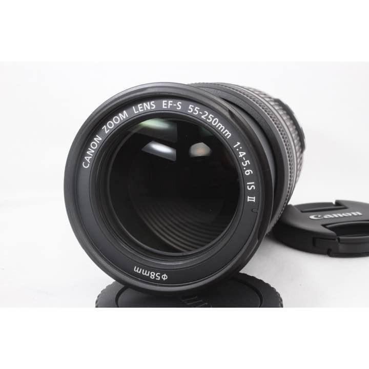 EFレンズ キヤノン 望遠レンズ CANON EF-S 55-250mm F3.5-5.6 IS II