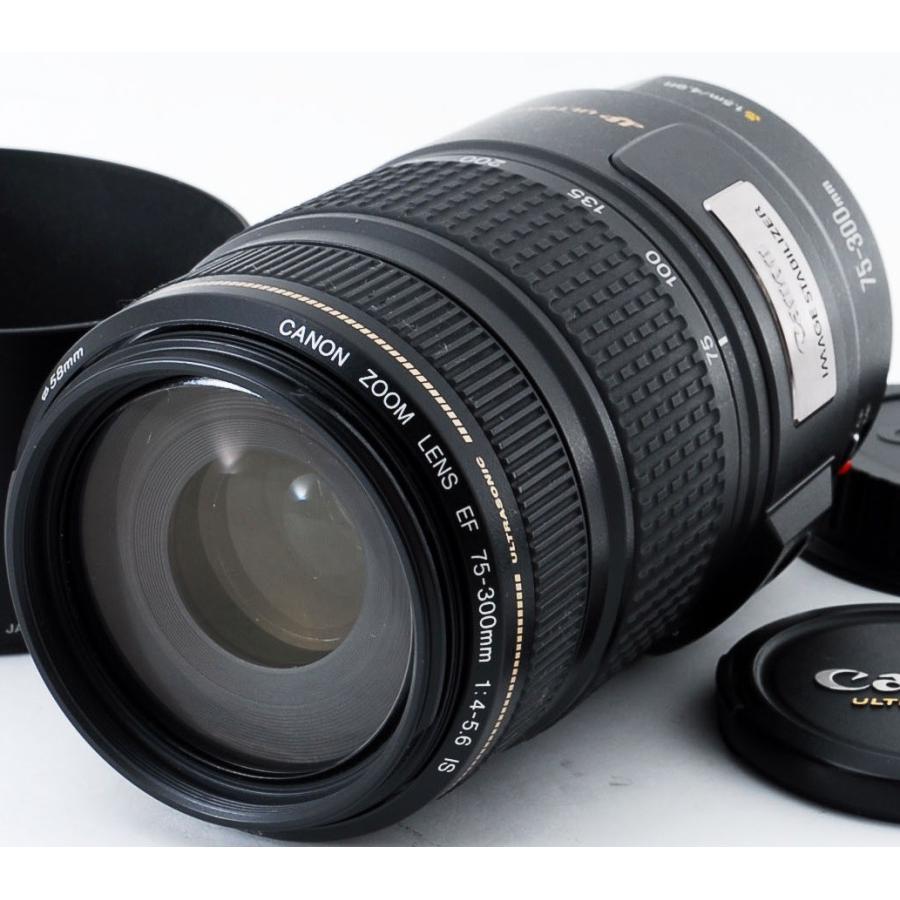 キヤノン（Canon） 望遠レンズ CANON EF 75-300mm F4-5.6 IS USM 中古
