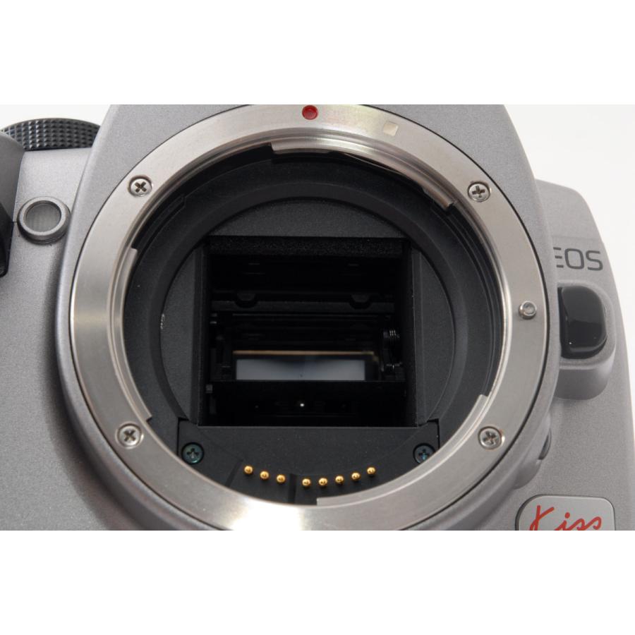 EOS Kiss キヤノン デジタル一眼 CANON KISS デジタル N シルバー