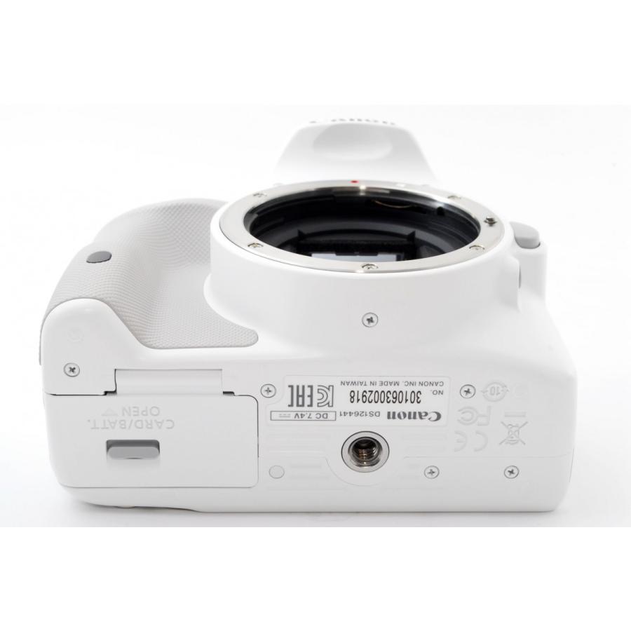 EOS キヤノン デジタル一眼 CANON Kiss X7 ホワイト ダブルズーム 中古