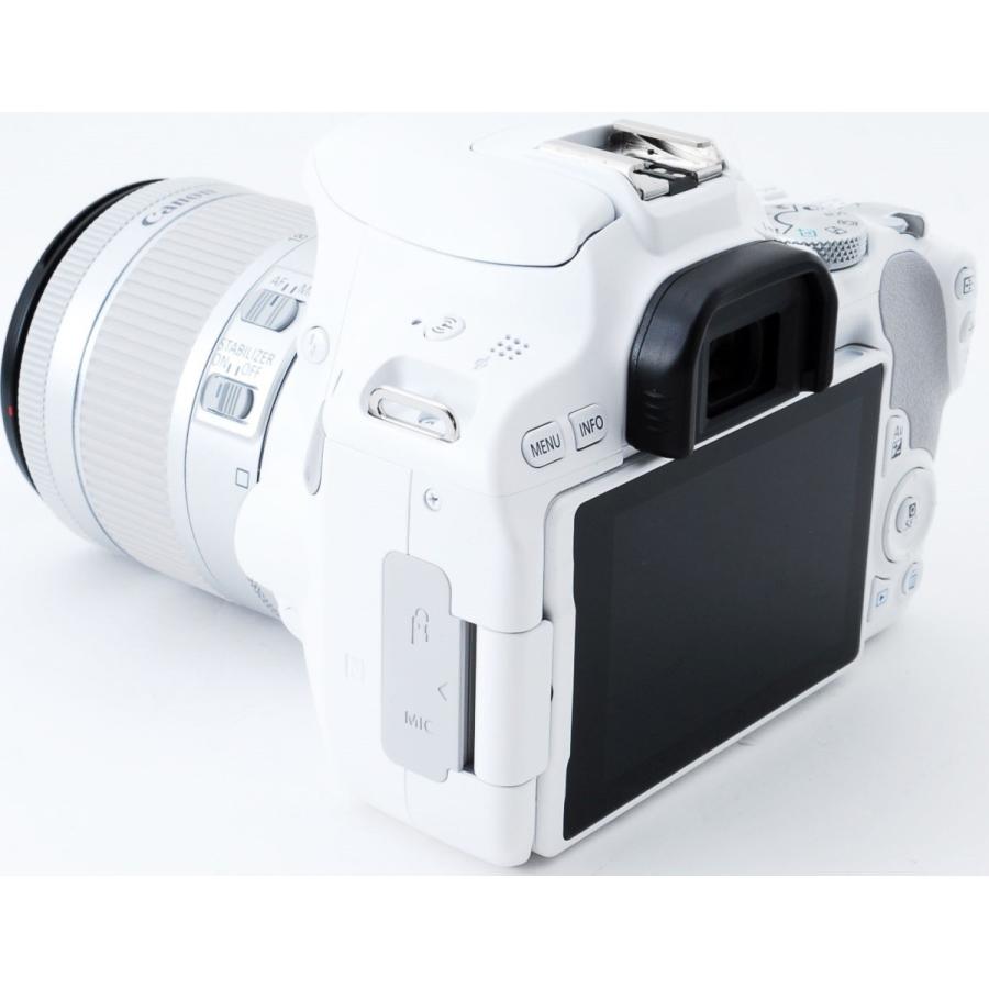 EOS Kiss キヤノン デジタル一眼 CANON X9 レンズキット ホワイト 中古