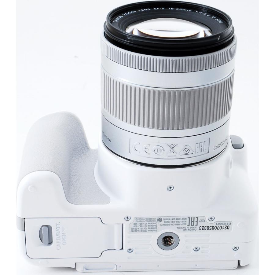 EOS Kiss キヤノン デジタル一眼 CANON X9 レンズキット ホワイト 中古