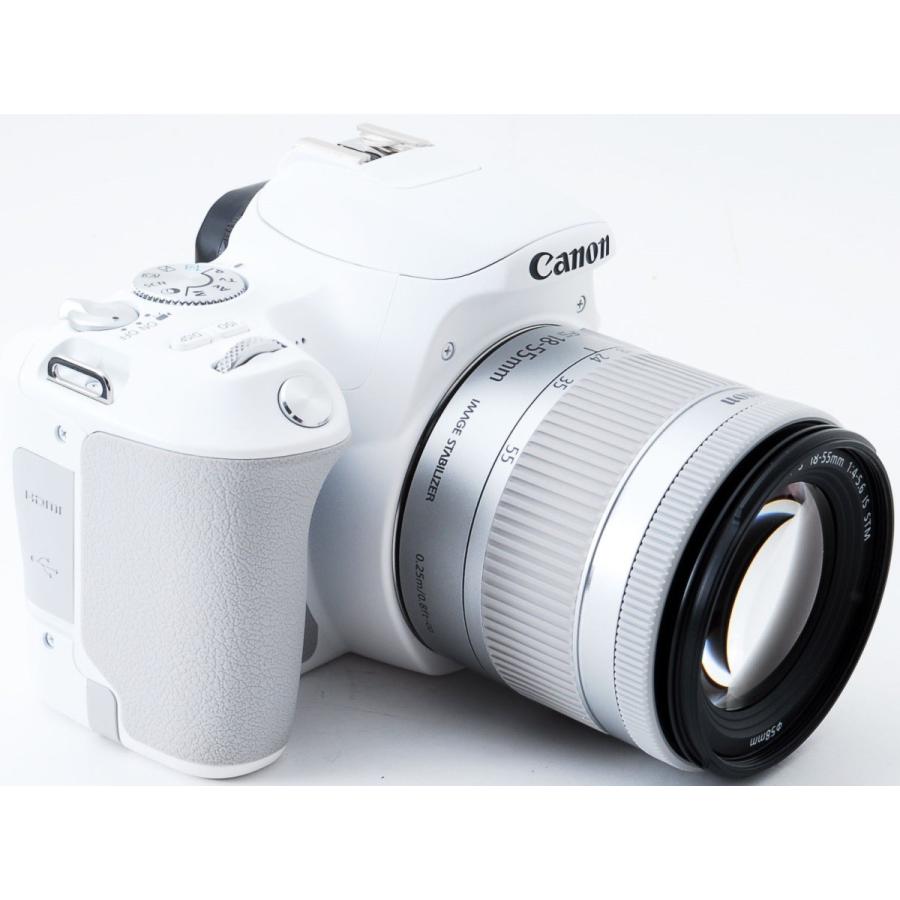 EOS Kiss キヤノン デジタル一眼 CANON X9 レンズキット ホワイト 中古